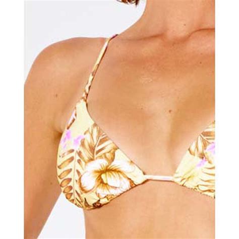 Rip Curl Playabella Sliding Triangle Bikini Top Golden Xtremeinn