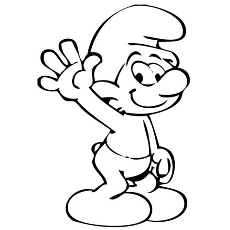 Smurfs Para Imprimir - Desenhos dos Smurfs para Imprimir e Colorir