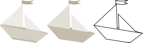 More Paper Boats Free Vector Download Freeimages