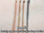 Benefit Precisely, My Brow Pencil (Review, Swatches + Shade Extension ...