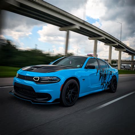 Gloss Miami Blue Vinyl Wrap | Customize Miami Blue Car Wrap