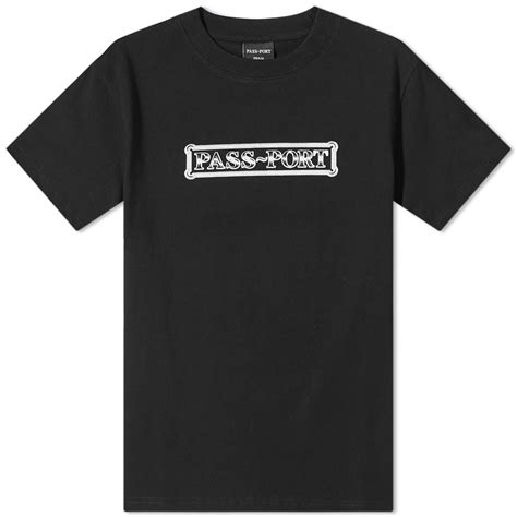 Pass~port Plaque Tee Pass~port