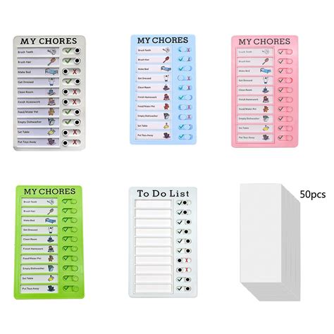 To Do List Memo Boards Plastic Rv Checklist Board Detachable Message