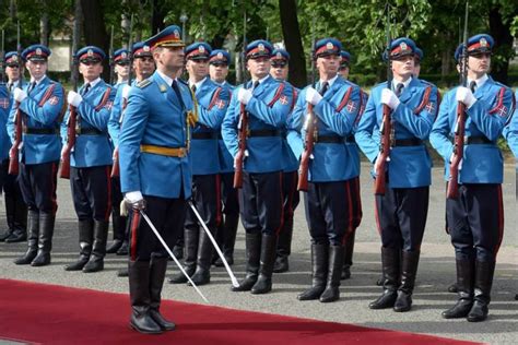 Serbian Guards Protecting Serbia With Honor