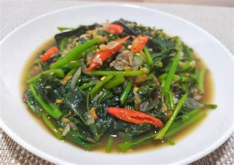 Resep Resep Tumis Daun Ubi Jalar Saus Tiram Pedas Dan Enak Oleh Shebb S