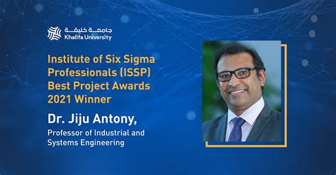 dr jiju antony honored   uk institute   sigma