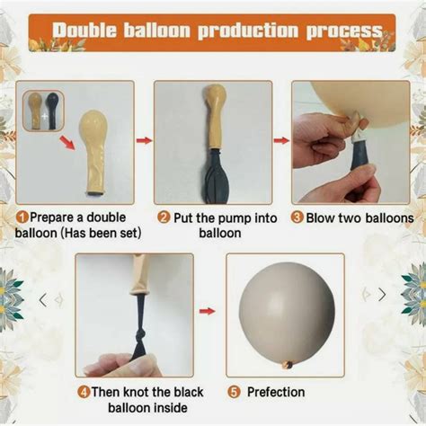 Coffee Apricot Nude Balloon Arch Balloons Garland Birthday Etsy