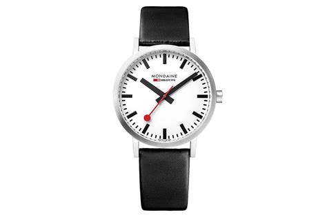 The Mondaine Swiss Railway Watch Is A Midcentury Design Icon You Can