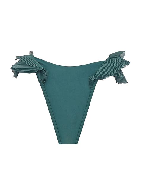 Buy Andrea Iyamah Salama Bikini Bottomsize Small Green At Off Editorialist