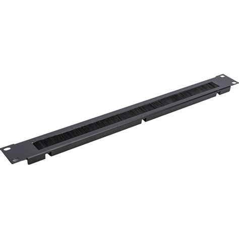 Кабельный органайзер Cabeus горизонтальный 1U, с щеточным вводом ...