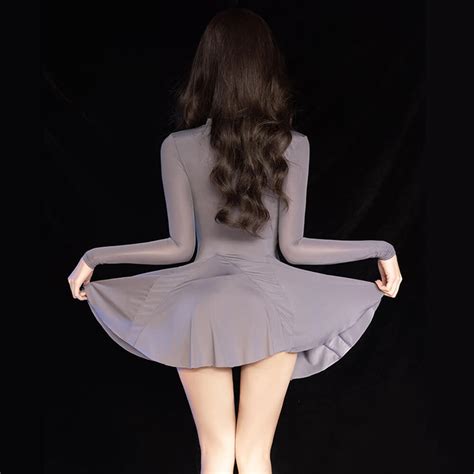 Women S Stretch Pleated Skirt Bodycon Mini Dress Evening Party Cocktail Lingerie EBay