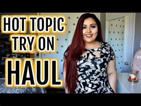 HOT TOPIC TRY ON HAUL YouTube