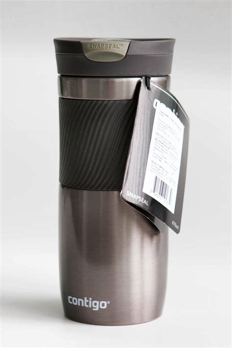 Обзор от покупателя на Кружка вакуумная Contigo Byron металлик, 470 мл ...