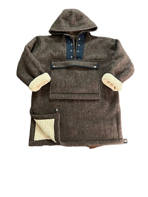 Wool Anorak Bushcraft Camping Anorak You Will Be Ready Etsy
