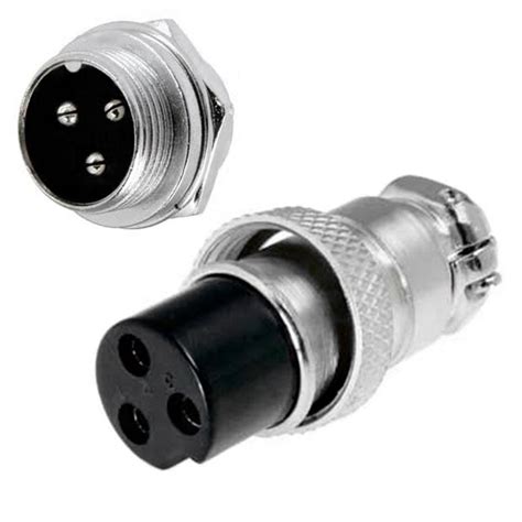 Штекер GX16-3pin папа + мама, гнездо + штекер: продажа, цена в ...