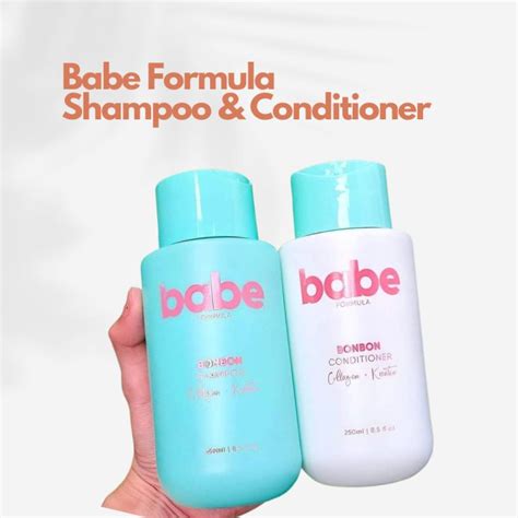 Babe Bonbon Shampoo Conditioner For Dry Hair Lazada Ph