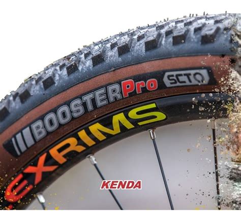 Pneu Bike Kenda Booster X Tubeless Kevlar K Marrom Onda Bike