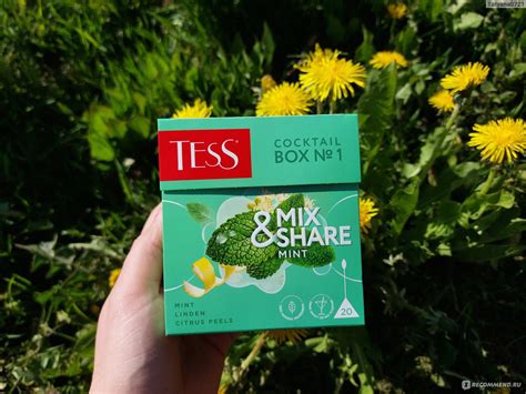 Чайный напиток Tess Cocktail BOX N 1 МЯТА - «Очередной невкусный чай от ...