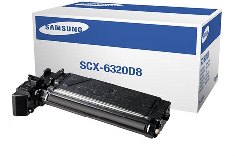 Toner Samsung Original SCX 6320D8 Black Impressora Laser Samsung SCX