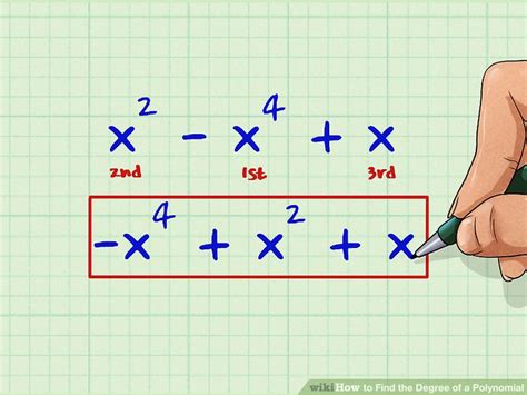 How To Find The Degree Of A Polynomial With Examples