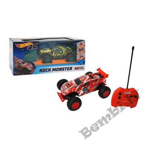 Hot Wheels mašīna ar pulti radiovadāms auto ROCK MONSTER Bembi