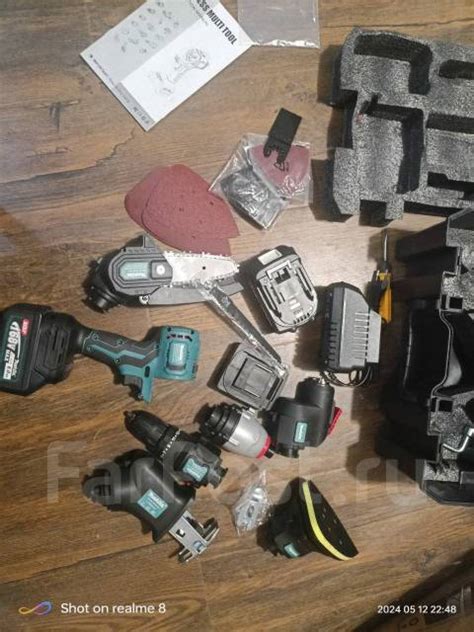 Multi tool, аккумул. 6Ач, шуруповёрт, сабельная пила, реноватор, новый ...