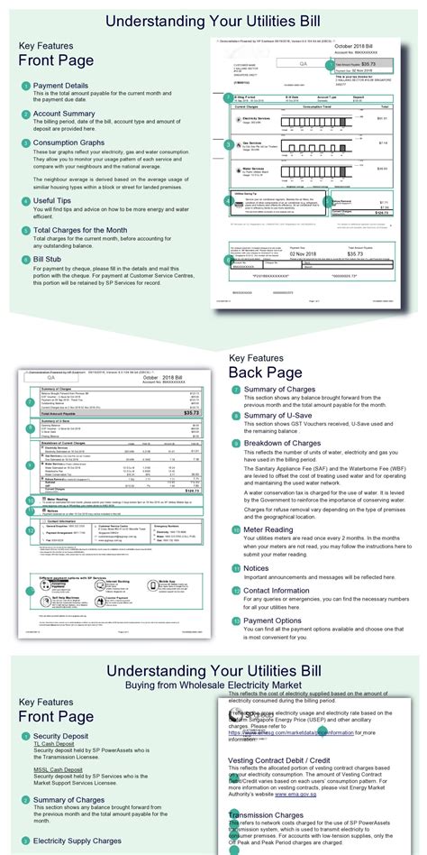 40 Editable Utility Bill Templates Free Downloads
