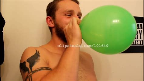 Balloon Fetish Maxwell Blowing Balloons Gay Man Porn By Clips Sale XHamster