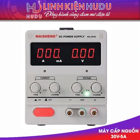 Máy cấp nguồn Maisheng 30V-5A cao cấp chất lượng | Linh kiện Hudu