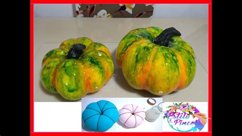 Diy Como Hacer Calabazas Con Globos Youtube