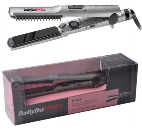 Babyliss Pro Sleek+ Straightener with Comb BAB2670EPE Advanced Heat ...