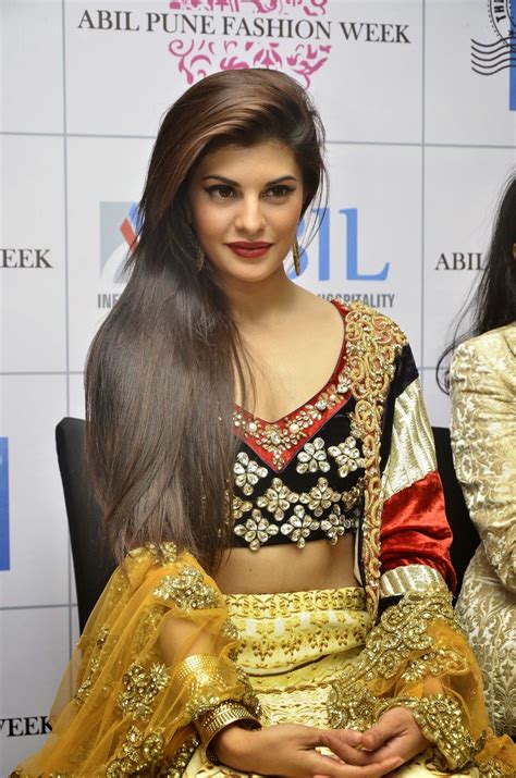 Jacqueline Fernandez Hot In Lehenga Choli At ABIL Pune Fashion Week Hot PHOTOSHOOT Bollywood