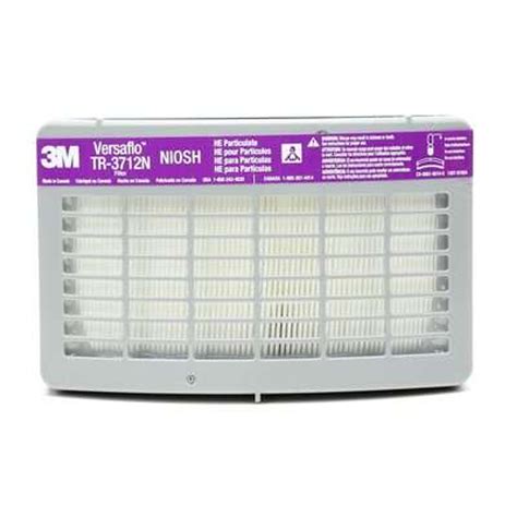 3M TR-3712N-5 HE Filter for Versaflo TR-300 Series PAPR (Case of 5 ...