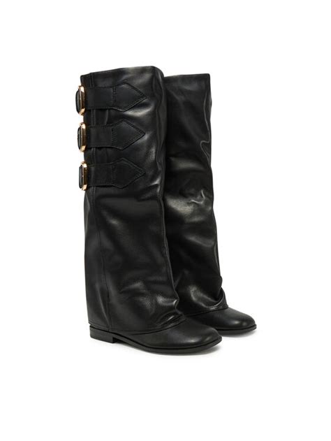 Naked Wolfe Kozaki Anchor Czarny Modivo Pl