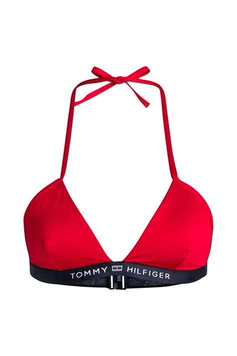TOMMY HILFIGER Bikini Oberteil rot günstig online kaufen Outletcity