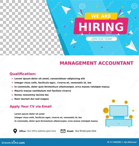 Job Opening Management Accountant Design For Companies Square Social