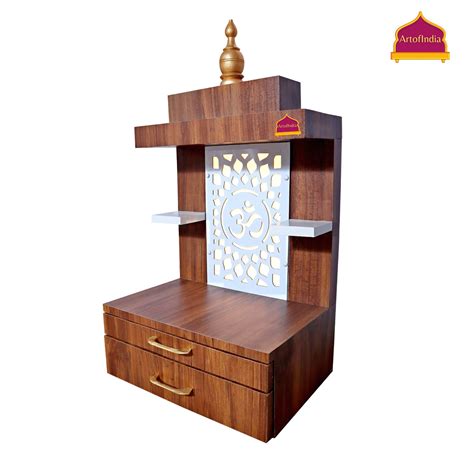 ARTOFINDIA Designer Wooden Temple, Mandir for Home & Office, Decorativ – Artofindia