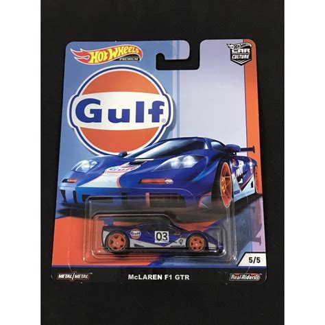 風火輪 hot wheels 海灣 gulf 麥拉倫 mclaren f gtr 精裝 膠胎 蝦皮購物
