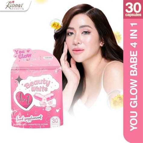 You Glow Babe Beauty White Ygb In Glutathione Advance Whitening Capsules Collagen Vitamin