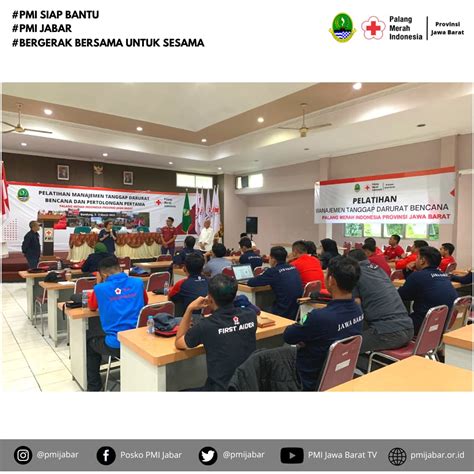 PMI Provinsi Jawa Barat Gelar Pelatihan Manajemen Tanggap Darurat