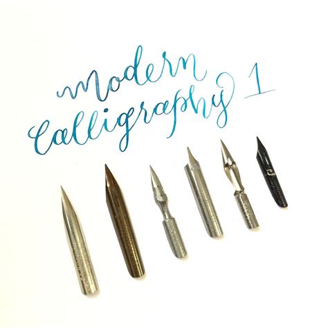 Modern Calligraphy Nibs Series 1 Etsy