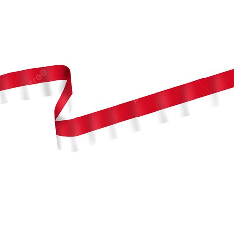 pita clipart hd png pita merah putih bendera indonesia pita ribbon