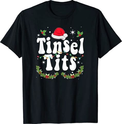 Couple Christmas Jingle Balls Tinsel Tits Classic Shirt