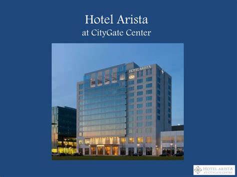 Hotel Arista Highlights | PPT