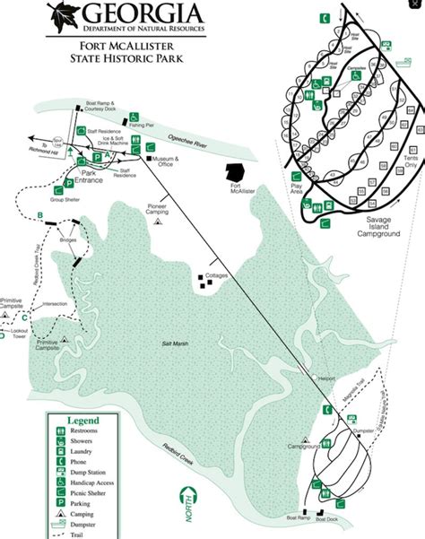 Fort McAllister State Park - Campsite Photos, Reservations and Info