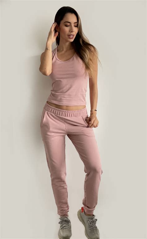 Conjunto Jogger Sporty Nude Pijamas By Marcela Martinez