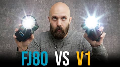 Westcott Fj Vs Godox V Speedlight Comparison Youtube