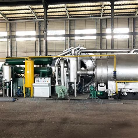 Automatic Recycling Machine Plastics Pyrolysis Plant With Skid Mounted