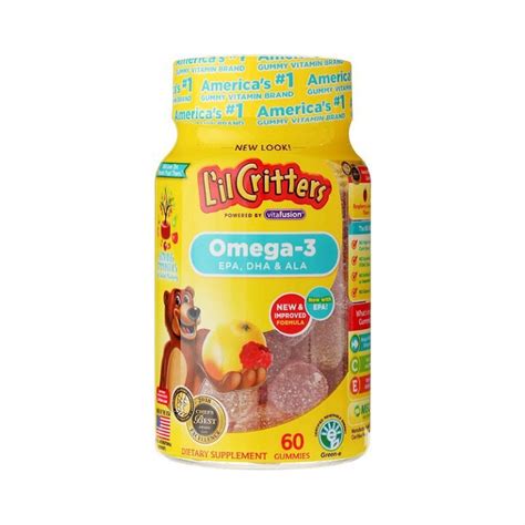 Omega L Il Critters Gummies Gomitas De Omega Para Ni Os