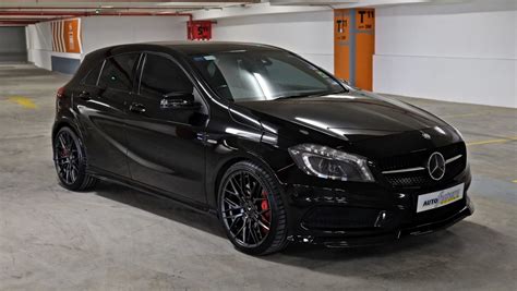 Mercedes Benz A Class A W Black With Vorsteiner V Ff